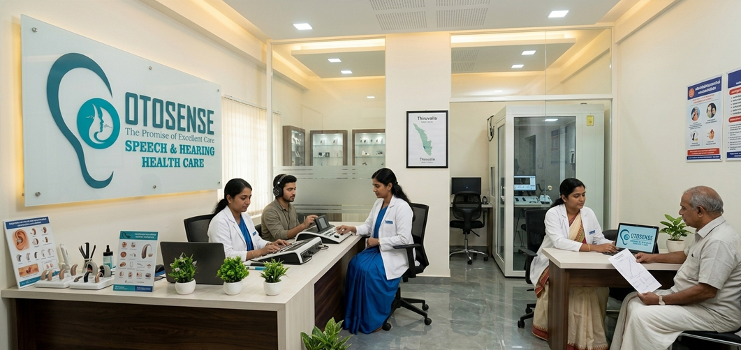 Audiology clinic Thiruvalla hearing test Kerala