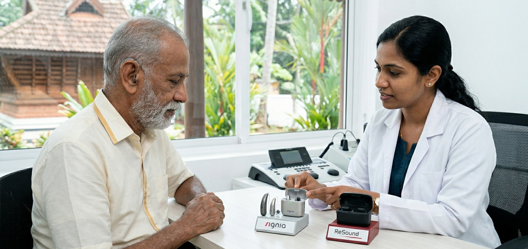 Best hearing aids in Kerala Signia vs ReSound comparison