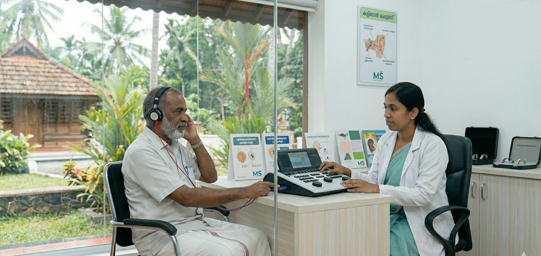 Hearing test near me Kerala audiology clinic