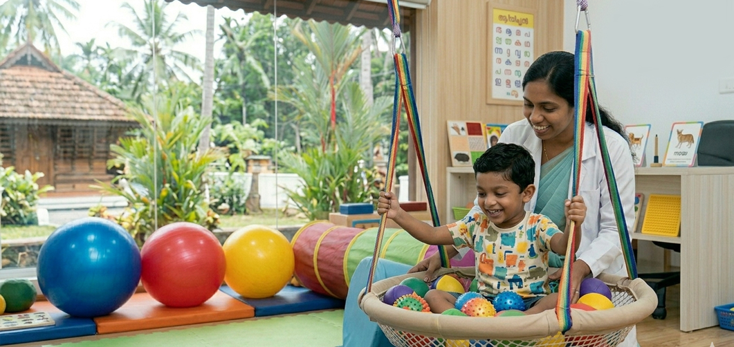 Occupational therapy sensory integration Kerala