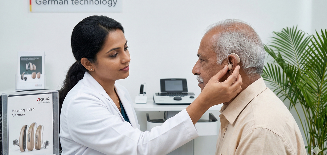 Signia hearing aids German technology hearing care Kerala Otosense