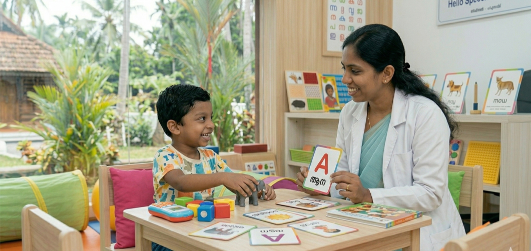 Speech therapy speech pathology Kerala
