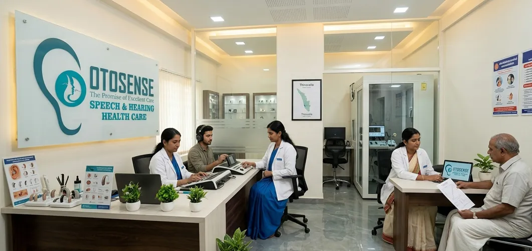 Audiology clinic Thiruvalla hearing test Kerala