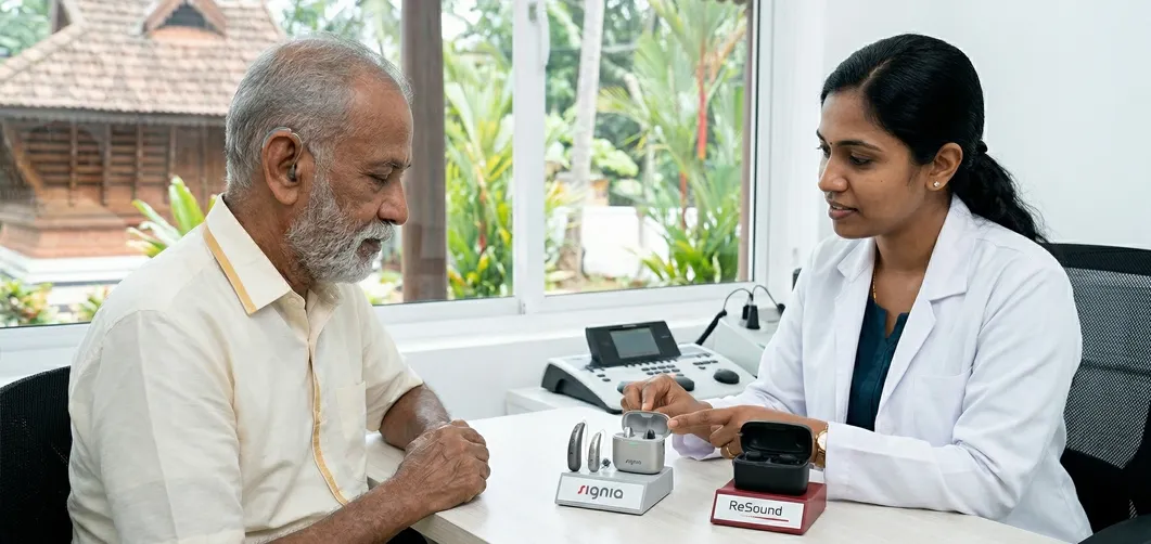 Best hearing aids in Kerala Signia vs ReSound comparison